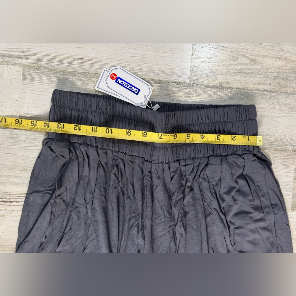 NWT Women's High Waisted Yoga Pants Harem Joggers with Pockets Sz.L - Picture 7 of 7